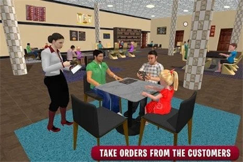餐厅女服务员模拟器安卓版截屏3