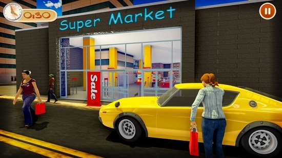 超市杂货店购物游戏3D安卓版截屏2