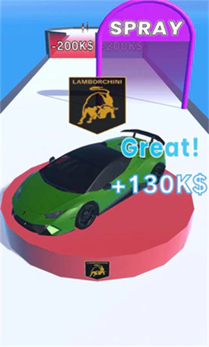获得超级跑车3D安卓官方版截屏1
